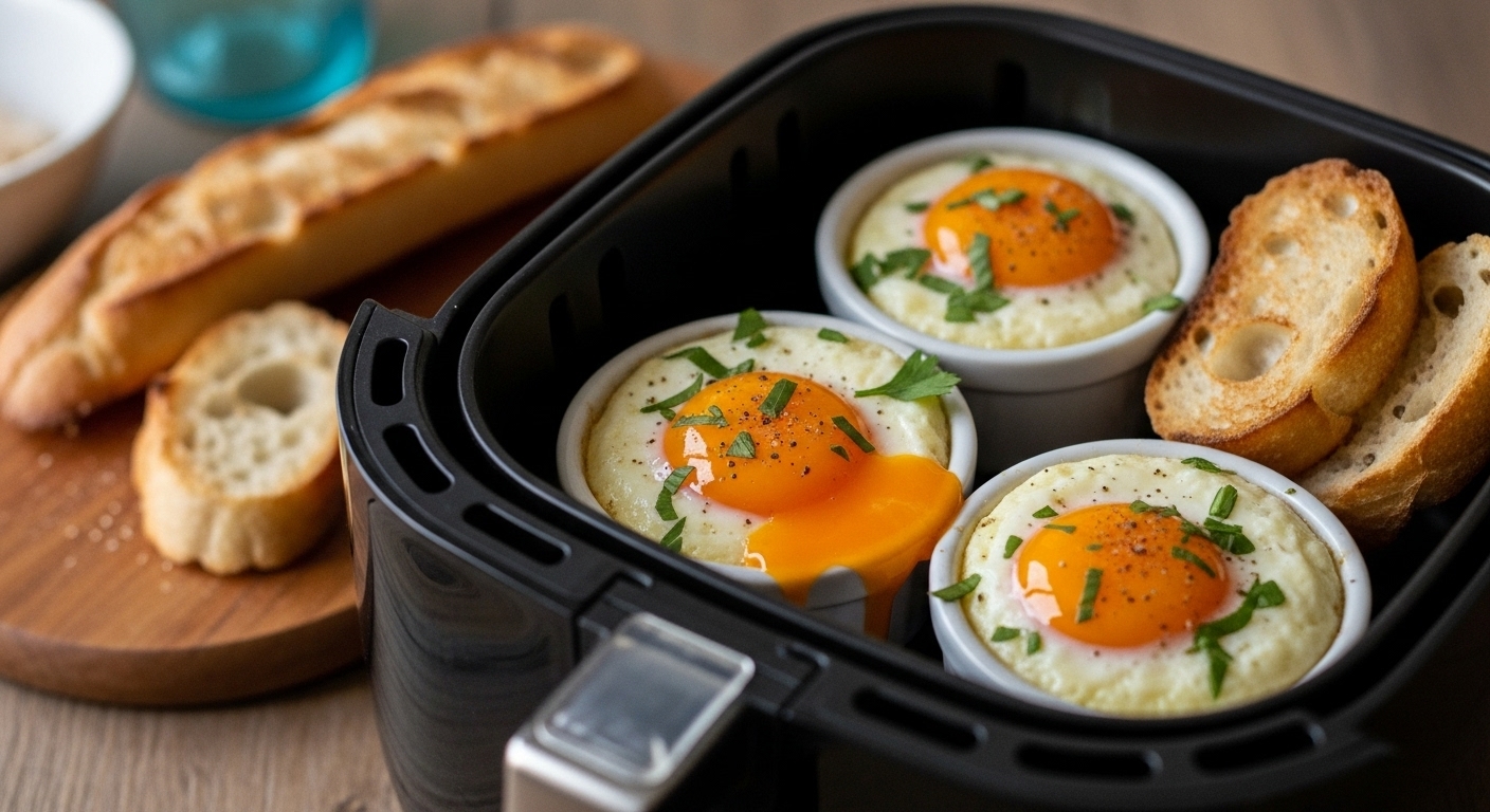 Œufs cocotte Airfryer