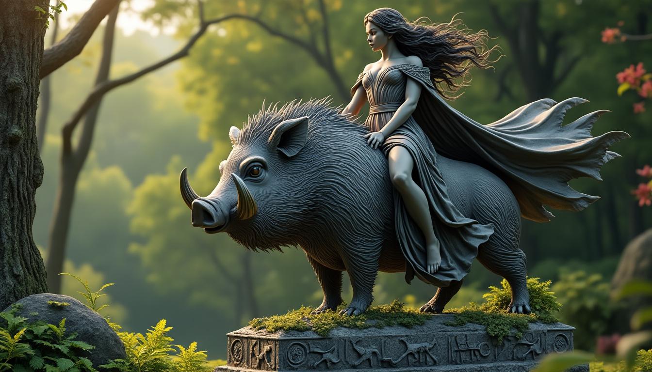 découvrez l'histoire fascinante d'arduinna, la déesse celte, et sa transformation en divinité gallo-romaine. plongez dans les croyances anciennes et la richesse de la mythologie celtique à travers cette analyse captivante.