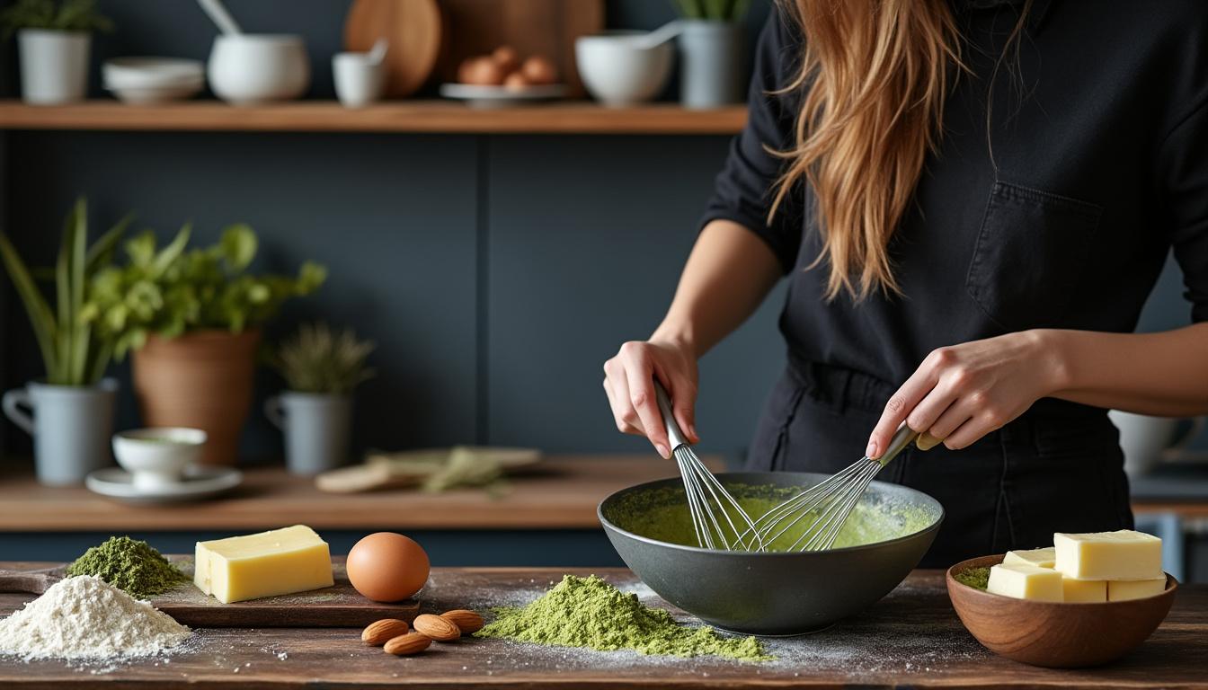 découvrez la recette délicieuse du financier au thé matcha, un dessert moelleux et gourmand qui allie douceur et subtilité grâce aux saveurs uniques du matcha. parfait pour régaler vos proches ou pour une pause café pleine de fraîcheur !