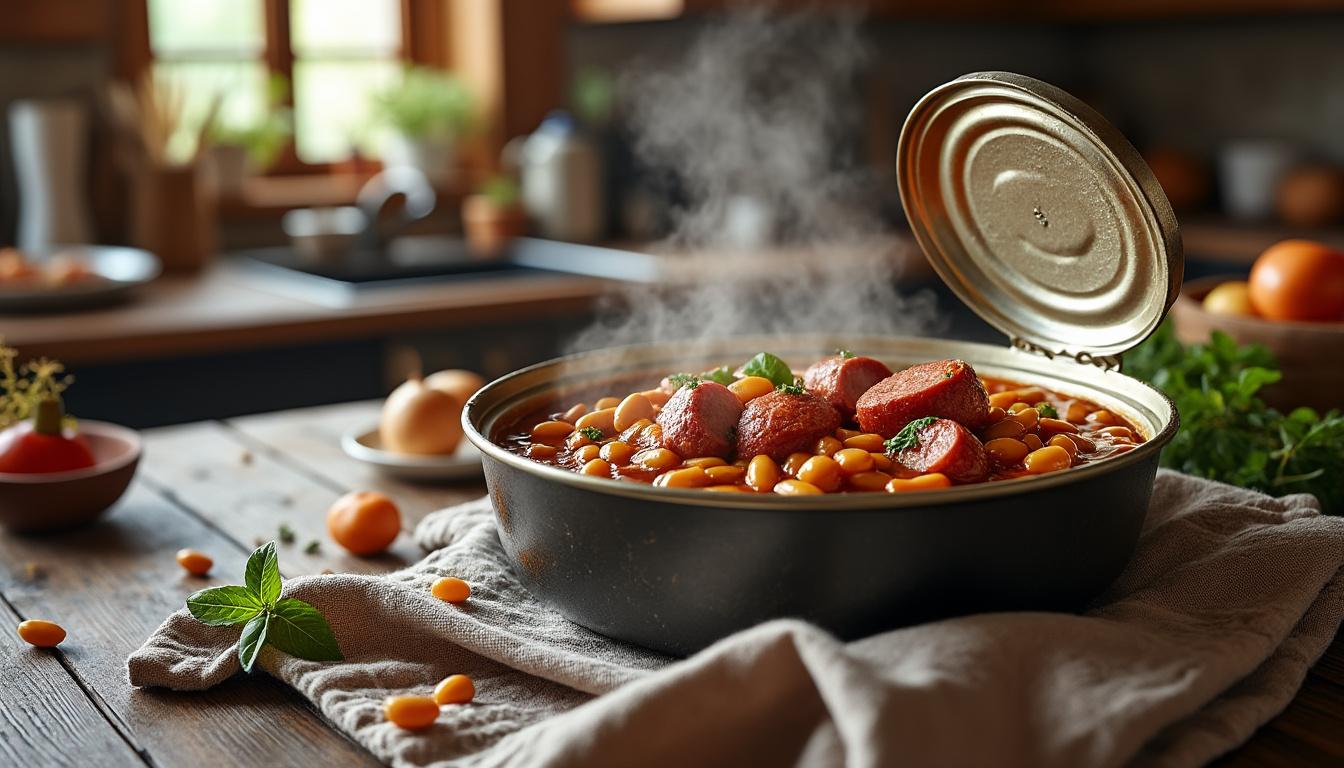 découvrez les atouts du meilleur cassoulet en conserve disponible en ligne : praticité, saveurs authentiques et ingrédients de qualité pour ravir tous les gourmets en quête de tradition et de simplicité.