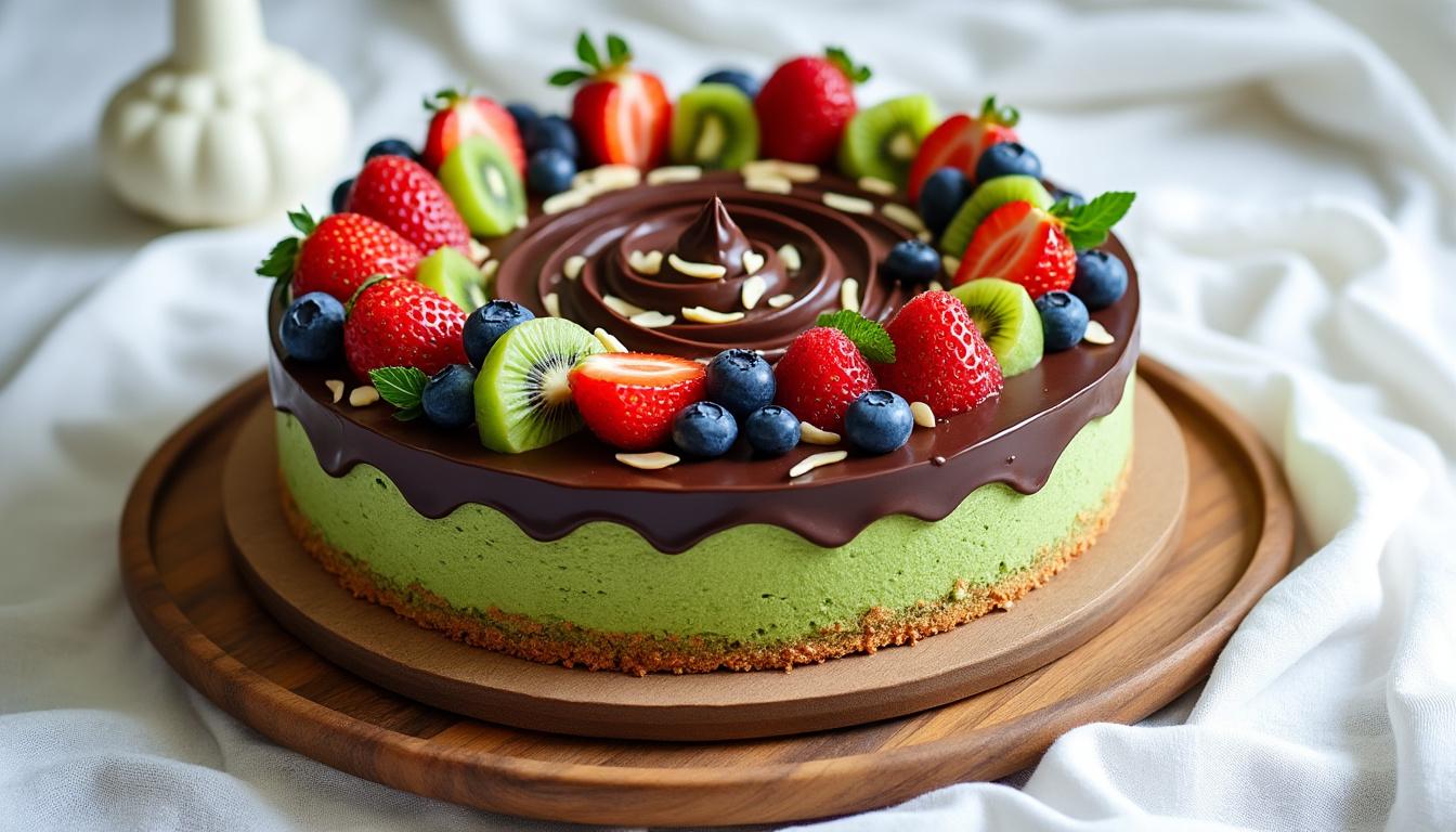 découvrez comment le thé matcha enrichit votre gâteau au thé matcha et aux amandes, en apportant des bienfaits antioxydants et une saveur unique à cette pâtisserie gourmande.