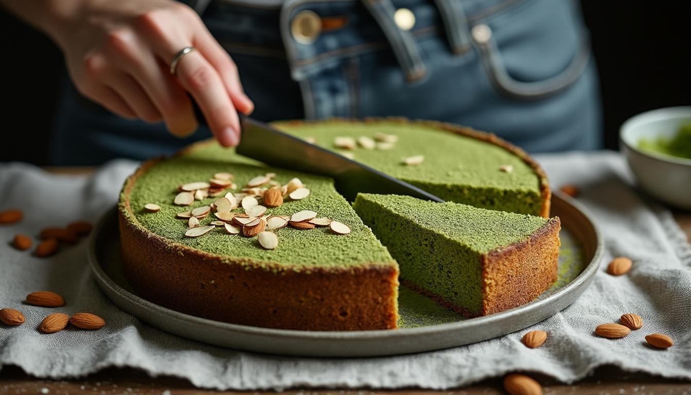 découvrez comment le thé matcha apporte ses bienfaits antioxydants et sa saveur unique à votre gâteau au thé matcha et aux amandes. un dessert sain, gourmand et plein d'énergie !