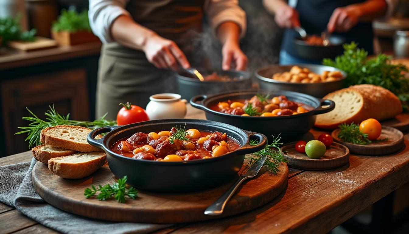 découvrez les meilleures options de cassoulet de castelnaudary en vente en ligne. profitez du goût authentique de ce plat traditionnel livré directement chez vous. sélectionnez votre cassoulet favori facilement et savourez un mets emblématique du sud-ouest.