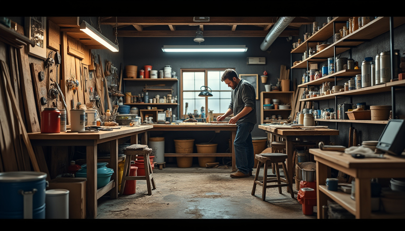 découvrez nos conseils pratiques pour organiser un atelier de bricolage fonctionnel et bien aménagé dans un petit garage, même avec un espace limité. optimisez chaque mètre carré pour travailler efficacement et en toute sécurité !