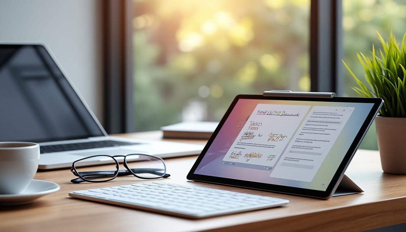 Tablettes Windows pour prise de notes : technologie et ergonomie au rendez-vous