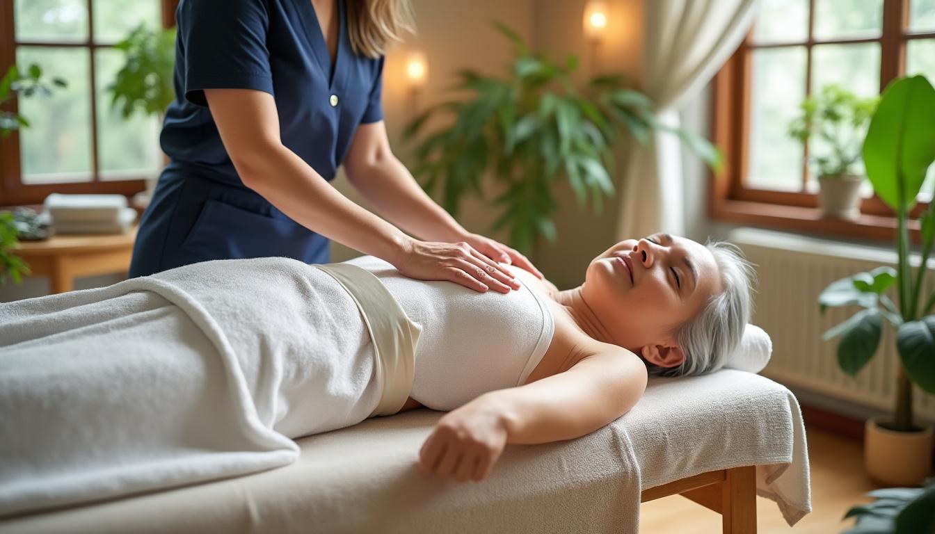 découvrez les bienfaits du massage pour les personnes âgées, un soin doux et apaisant qui favorise le bien-être physique et mental, améliore la circulation et soulage les tensions.
