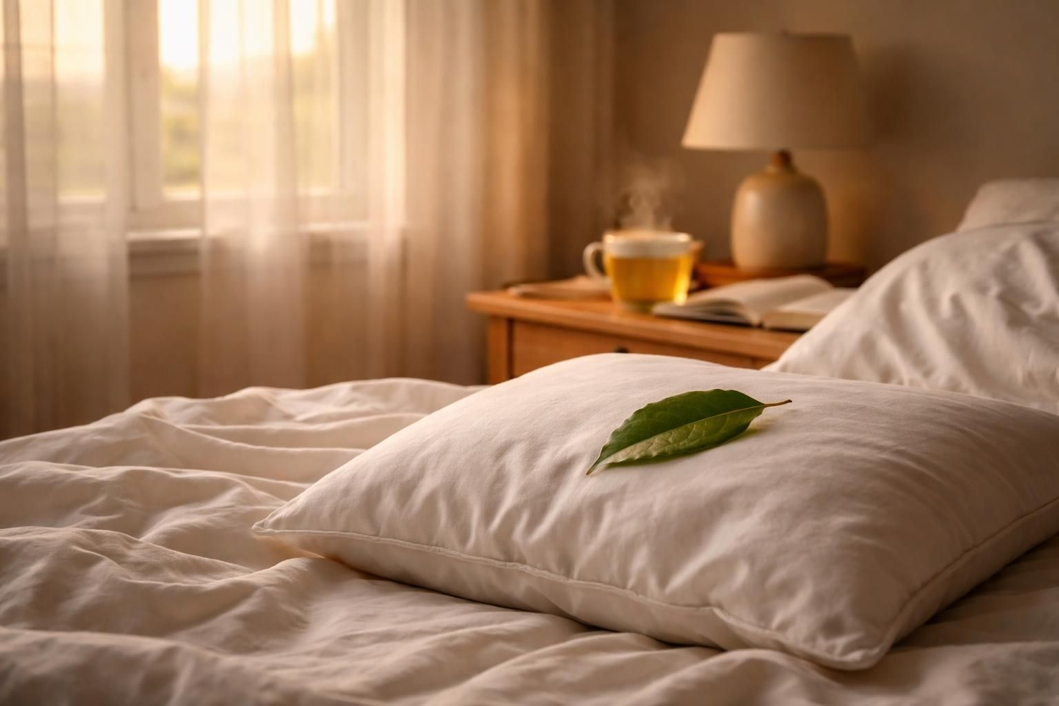 découvrez comment la feuille de laurier sous l'oreiller peut vous aider à combattre l'insomnie naturellement grâce à cette méthode simple et efficace.