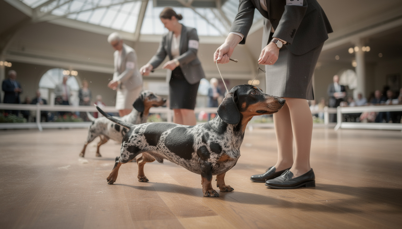 découvrez le potentiel des teckels arlequin poil ras en compétition canine et leur avenir prometteur dans le monde des concours canins.