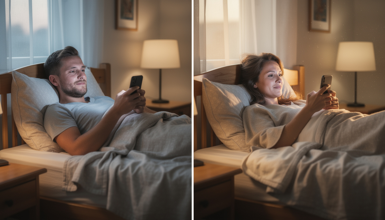 découvrez comment une image peut renforcer la connexion et la puissance d'une bonne nuit, même à distance avec votre amour.