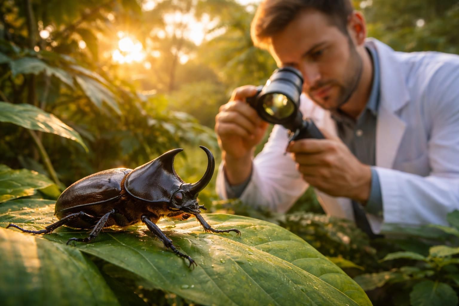 découvrez la vérité sur le scarabée rhinocéros : démystification des croyances populaires et explications scientifiques sur son danger réel.