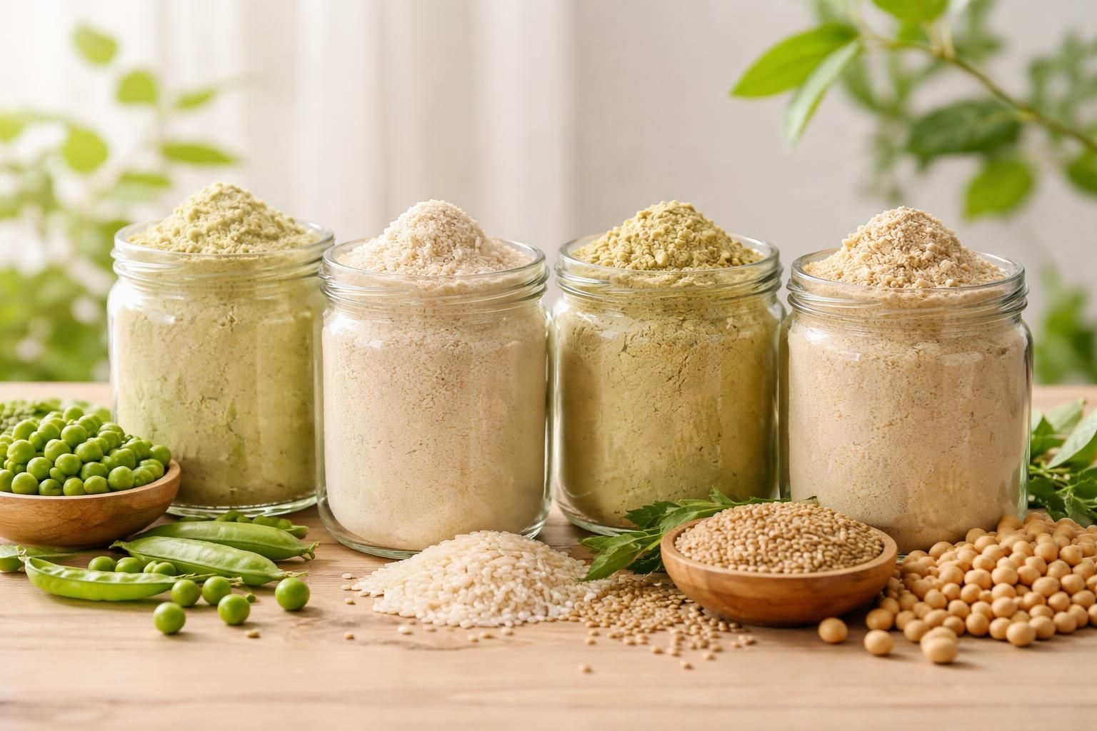découvrez notre sélection de 4 protéines vegan en poudre recommandées par des diététiciens pour allier nutrition et alimentation végétale.