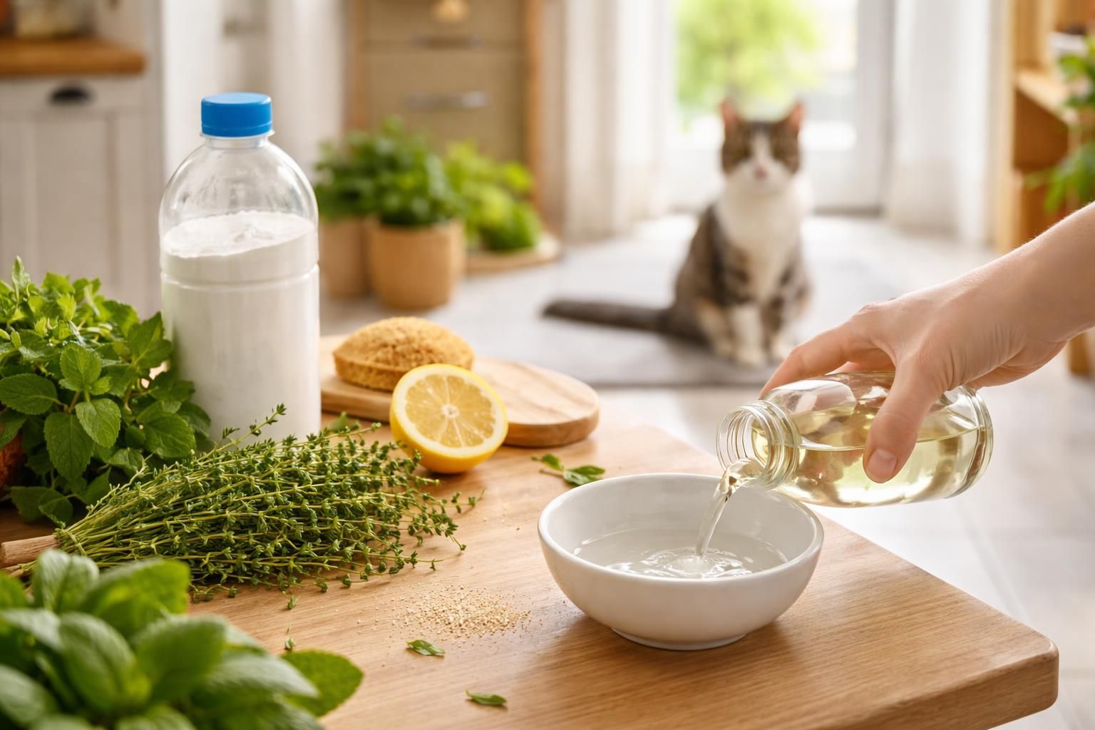 Odeur de pipi de chat : comment l’enlever naturellement