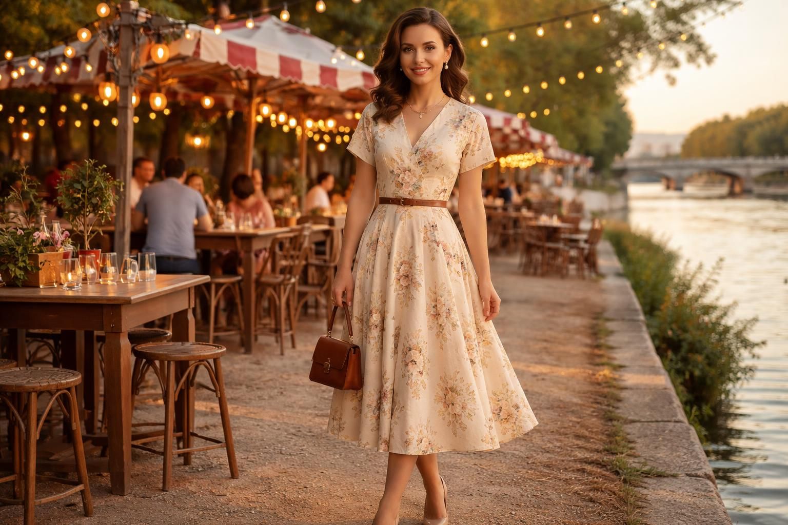 Style guinguette vêtement femme : comment composer un look rétro chic